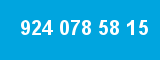 924 078 58 15
